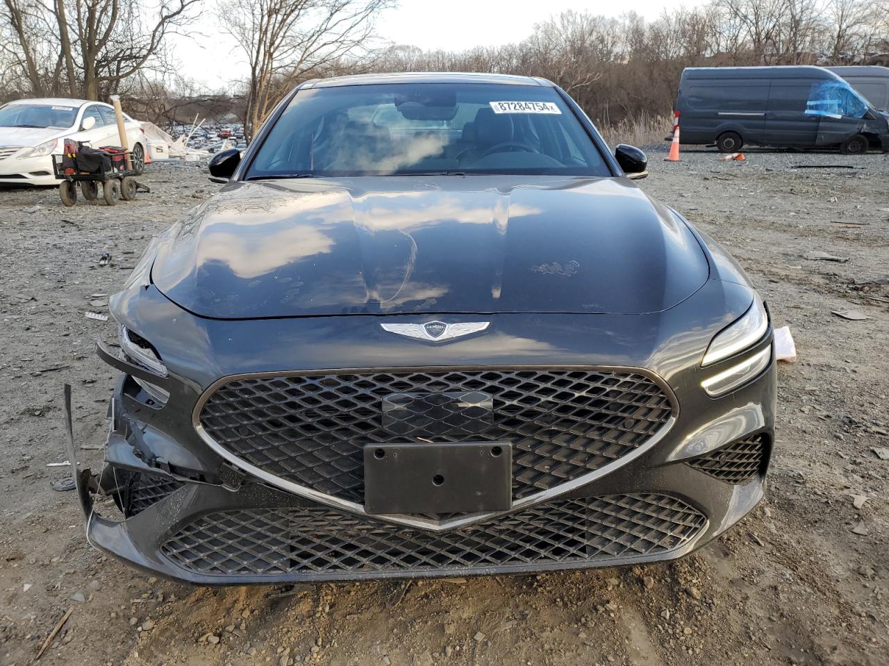 2022 GENESIS G70 BASE VIN:KMTG54TE0NU085311