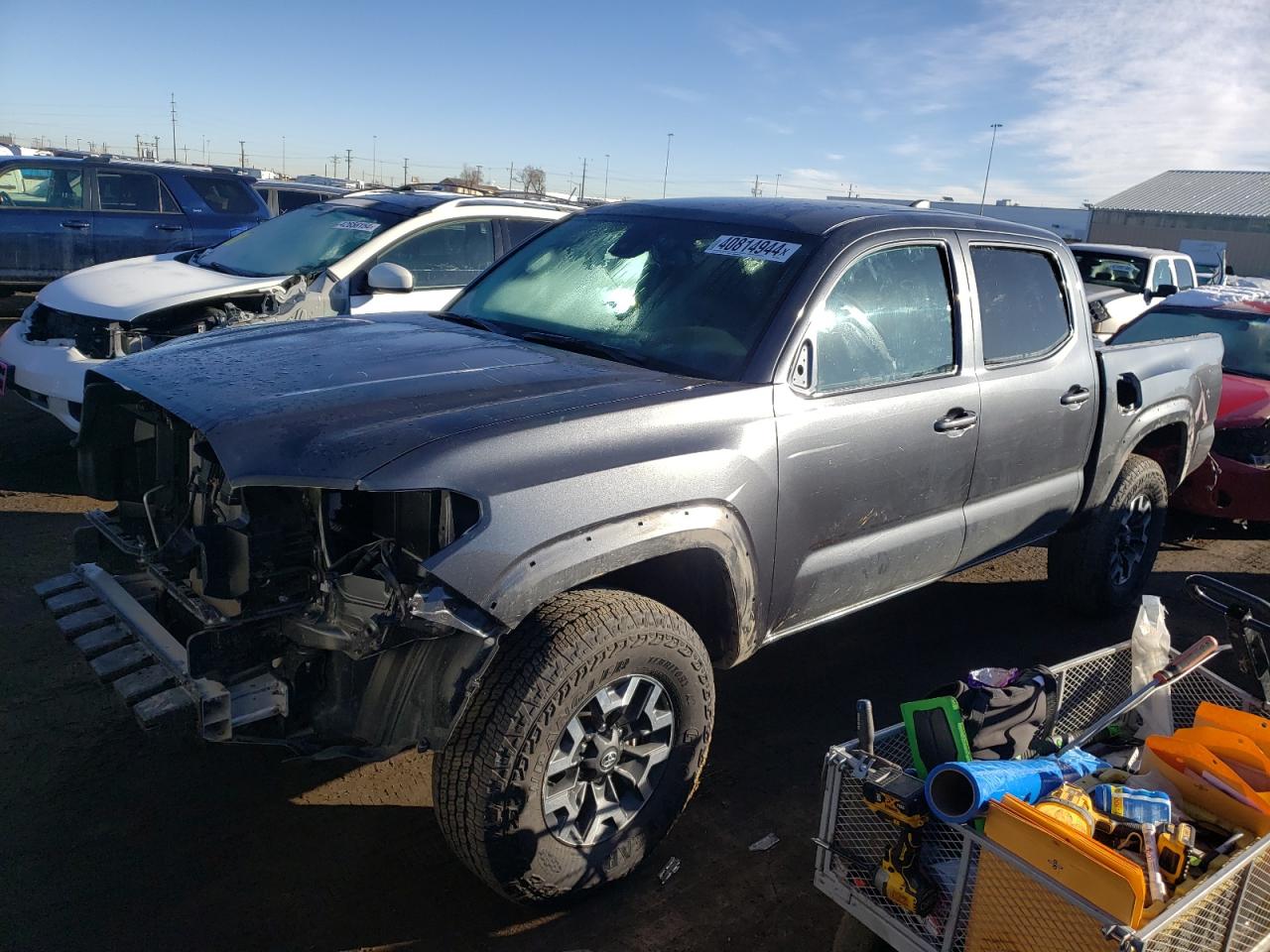 2022 TOYOTA TACOMA DOUBLE CAB VIN:3TMCZ5AN6NM527376