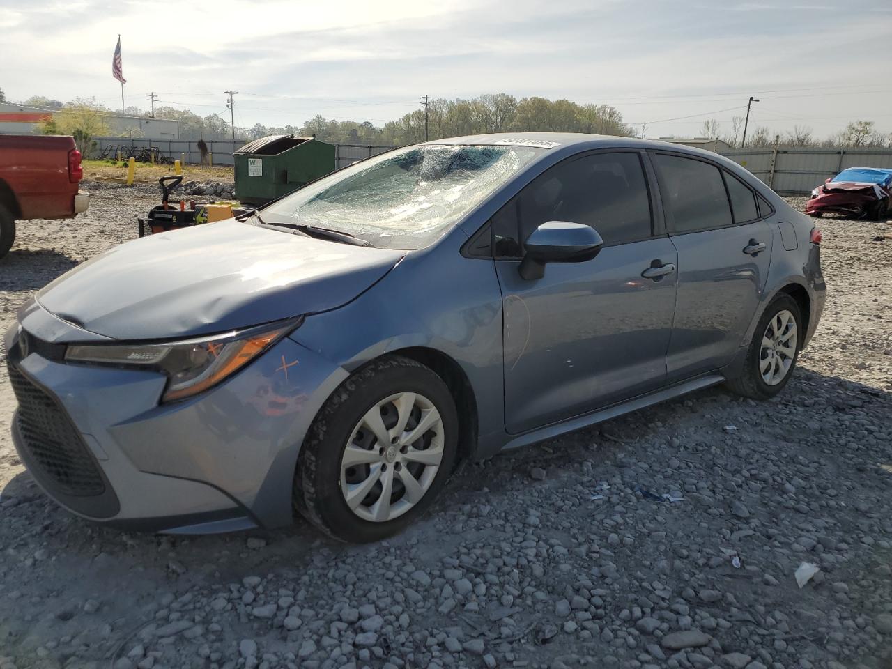 2022 TOYOTA COROLLA LE VIN:JTDEPMAE8N3014608