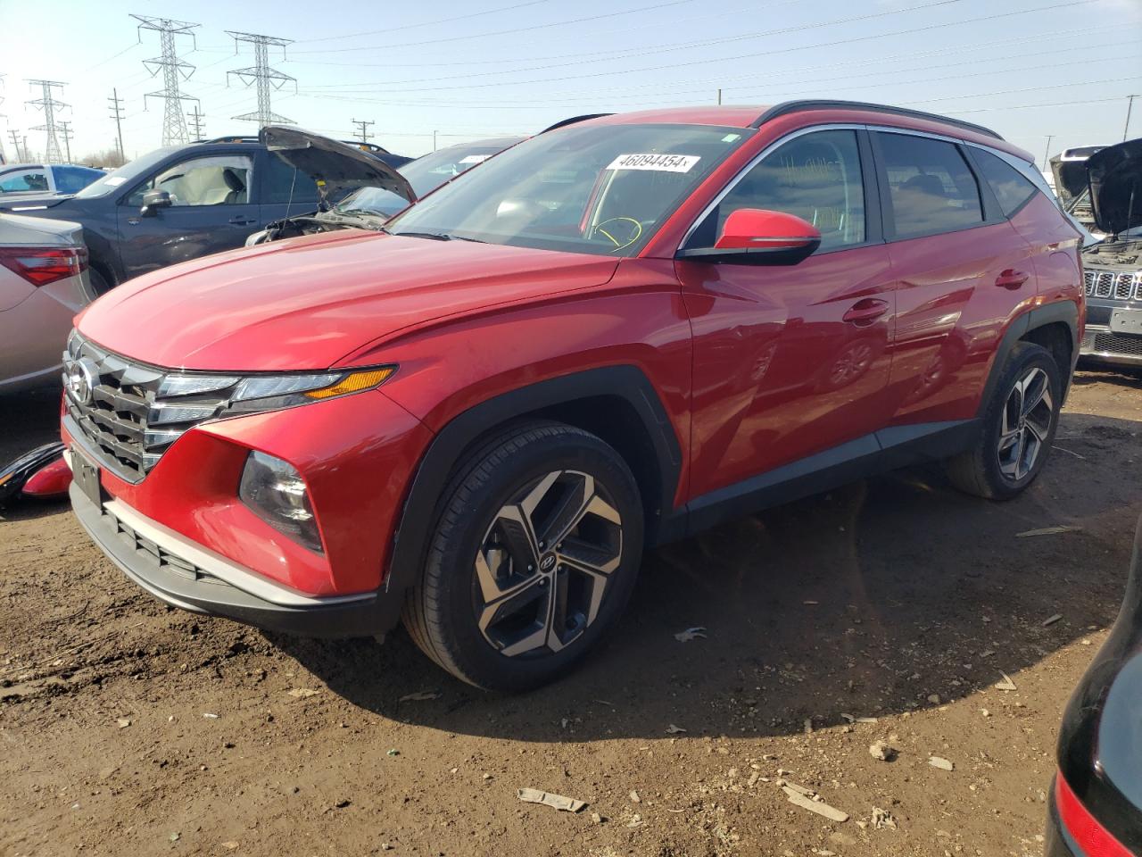2022 HYUNDAI TUCSON SEL VIN:5NMJFCAE5NH083737