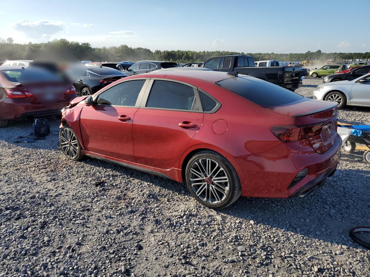 2022 KIA FORTE GT VIN:3KPF44AC7NE486559