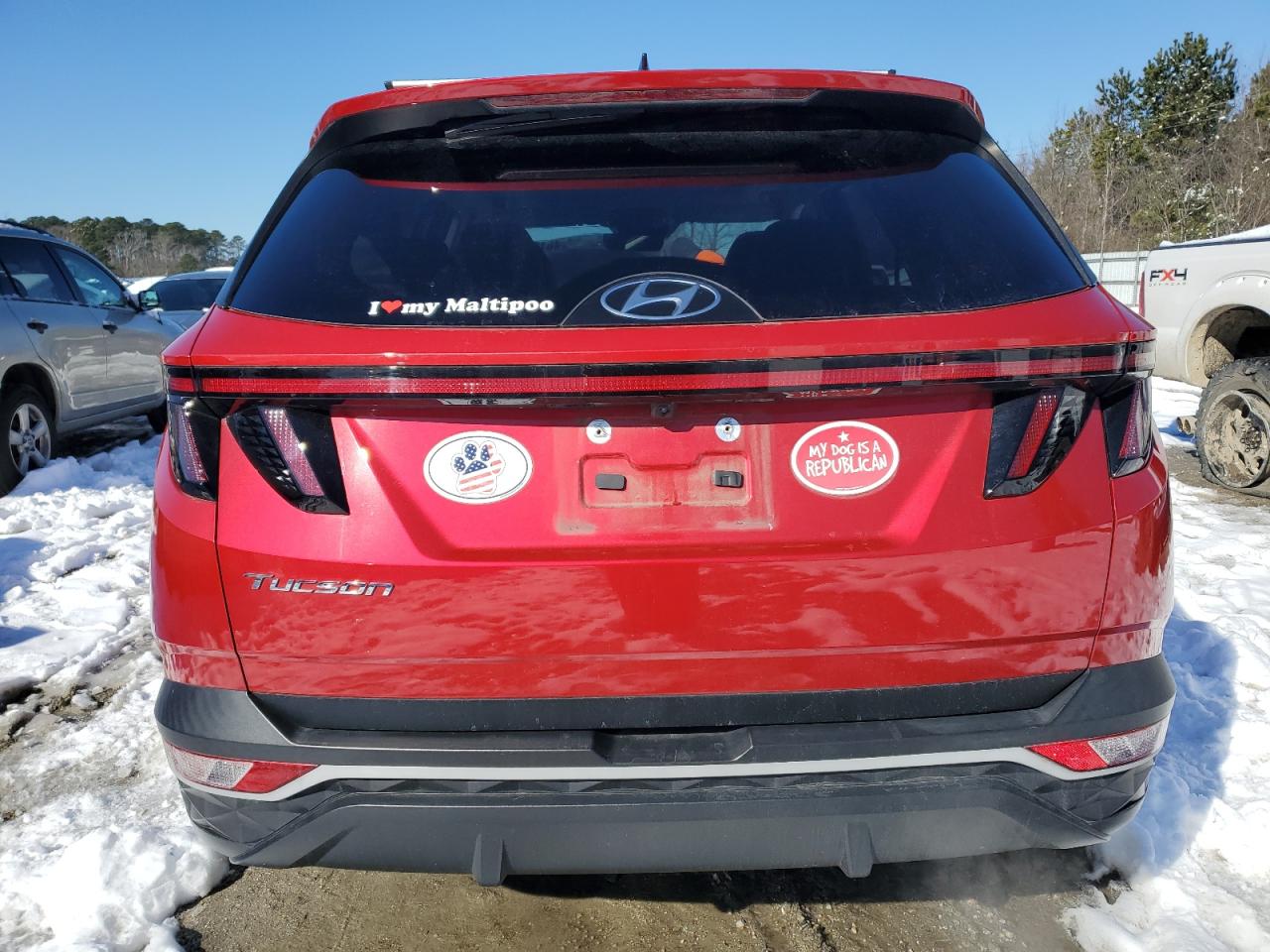 2022 HYUNDAI TUCSON SEL VIN:5NMJC3AE7NH068004