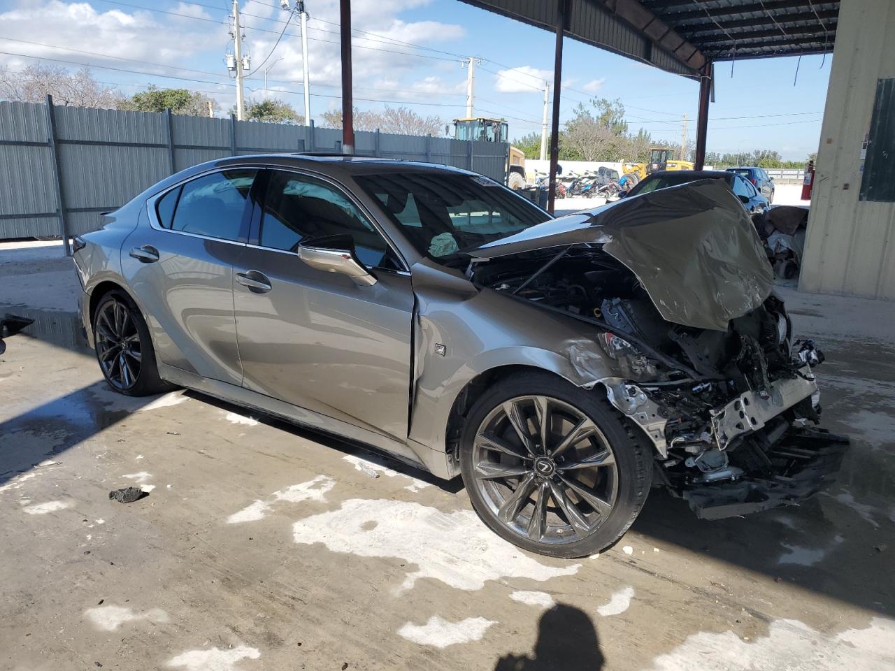 2022 LEXUS IS 350 F SPORT VIN:JTHGZ1B22N5054238