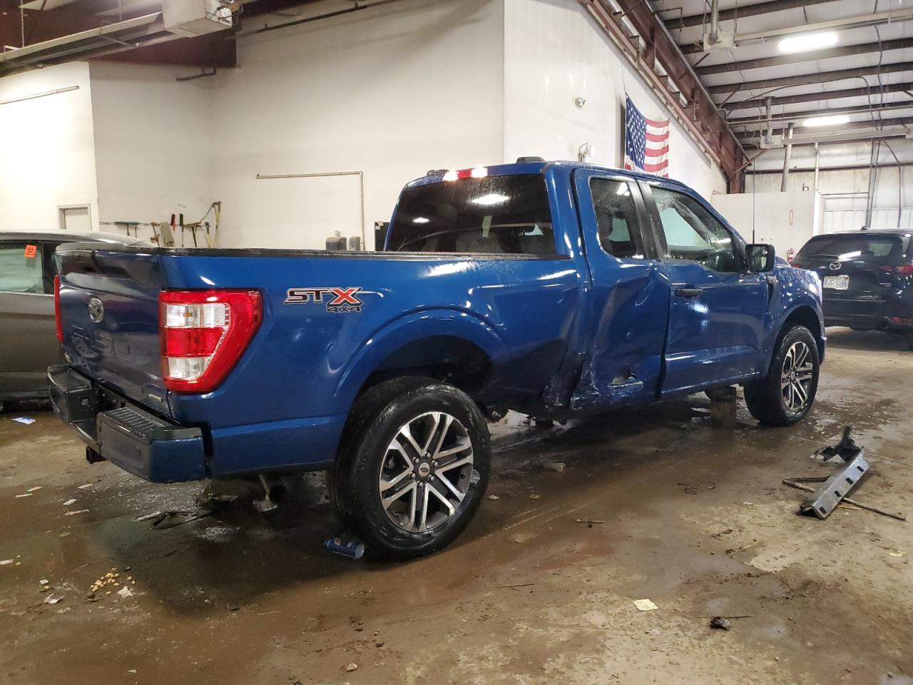 2022 FORD F150 SUPER CAB VIN:1FTEX1EP0NKF25133