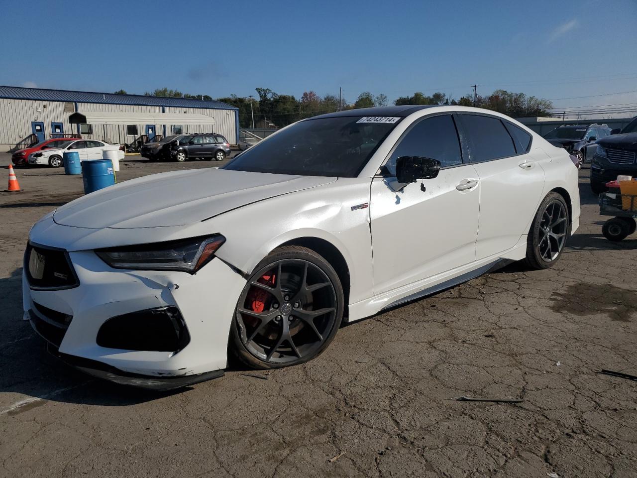 2022 ACURA TLX TYPE S VIN:19UUB7F97NA001336