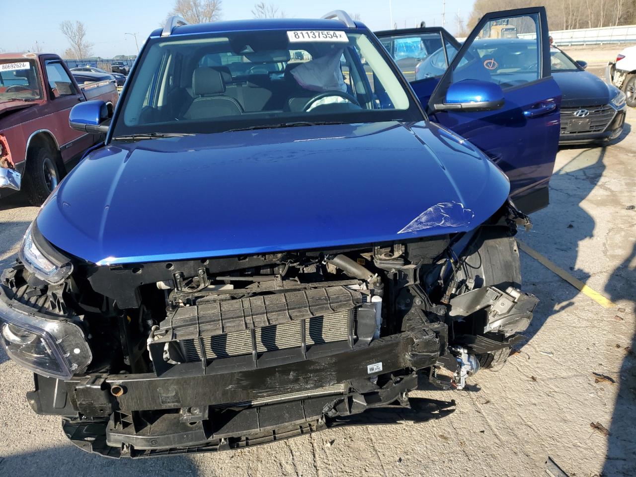 2022 HYUNDAI VENUE SEL VIN:KMHRC8A38NU137141