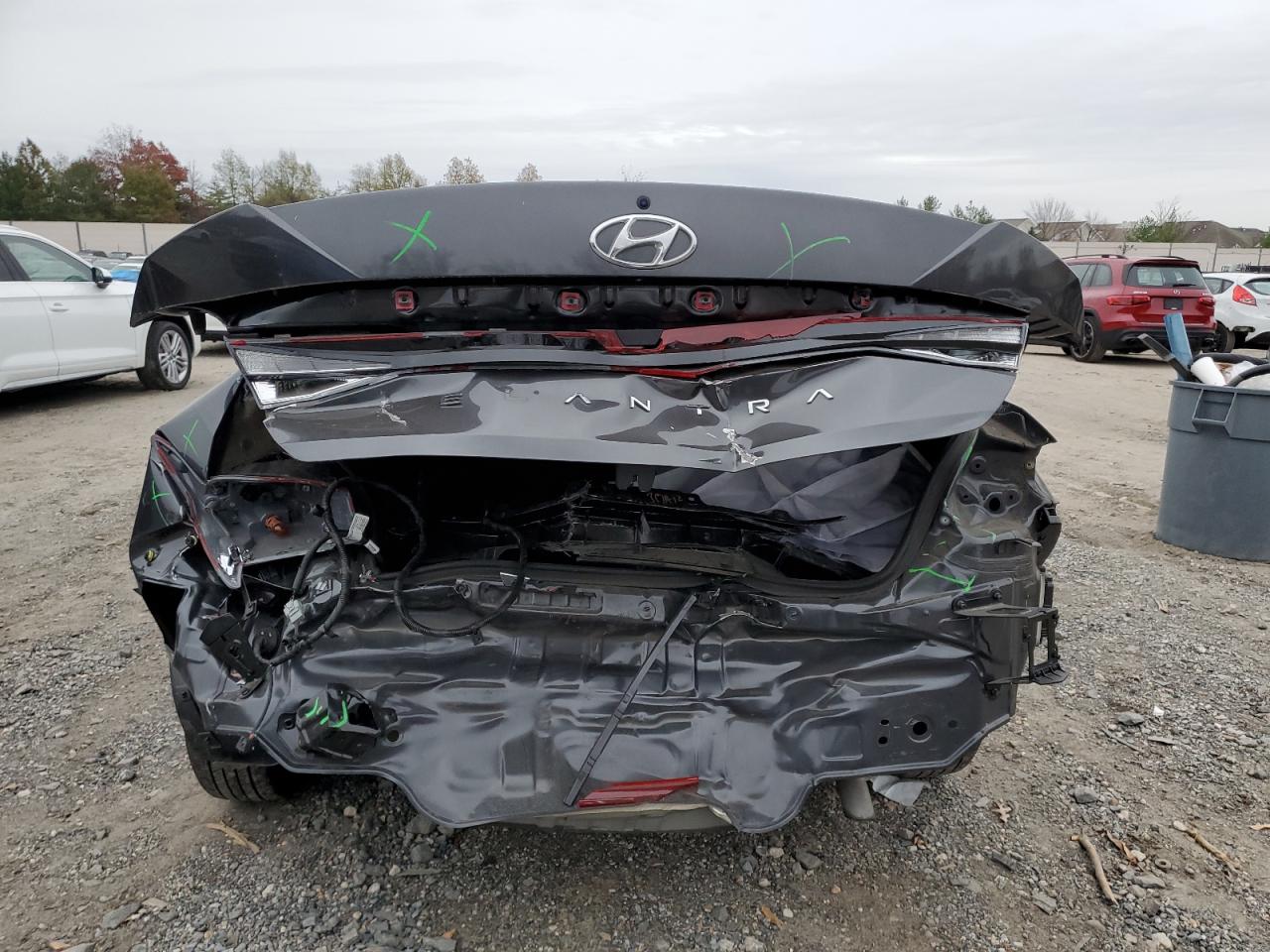 2022 HYUNDAI ELANTRA SE VIN:5NPLL4AG5NH081708
