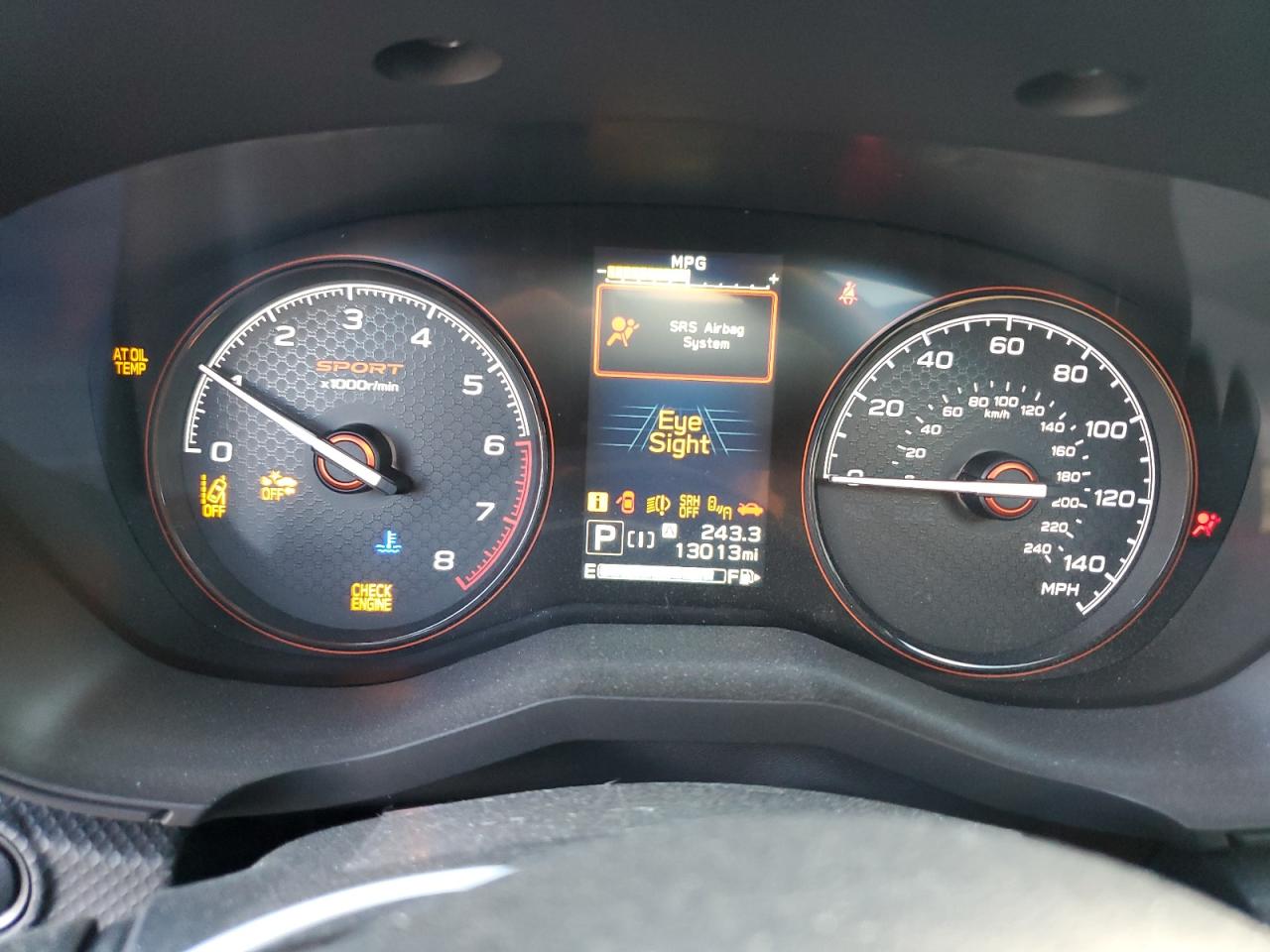 2024 SUBARU FORESTER SPORT VIN:JF2SKAGC5RH402976