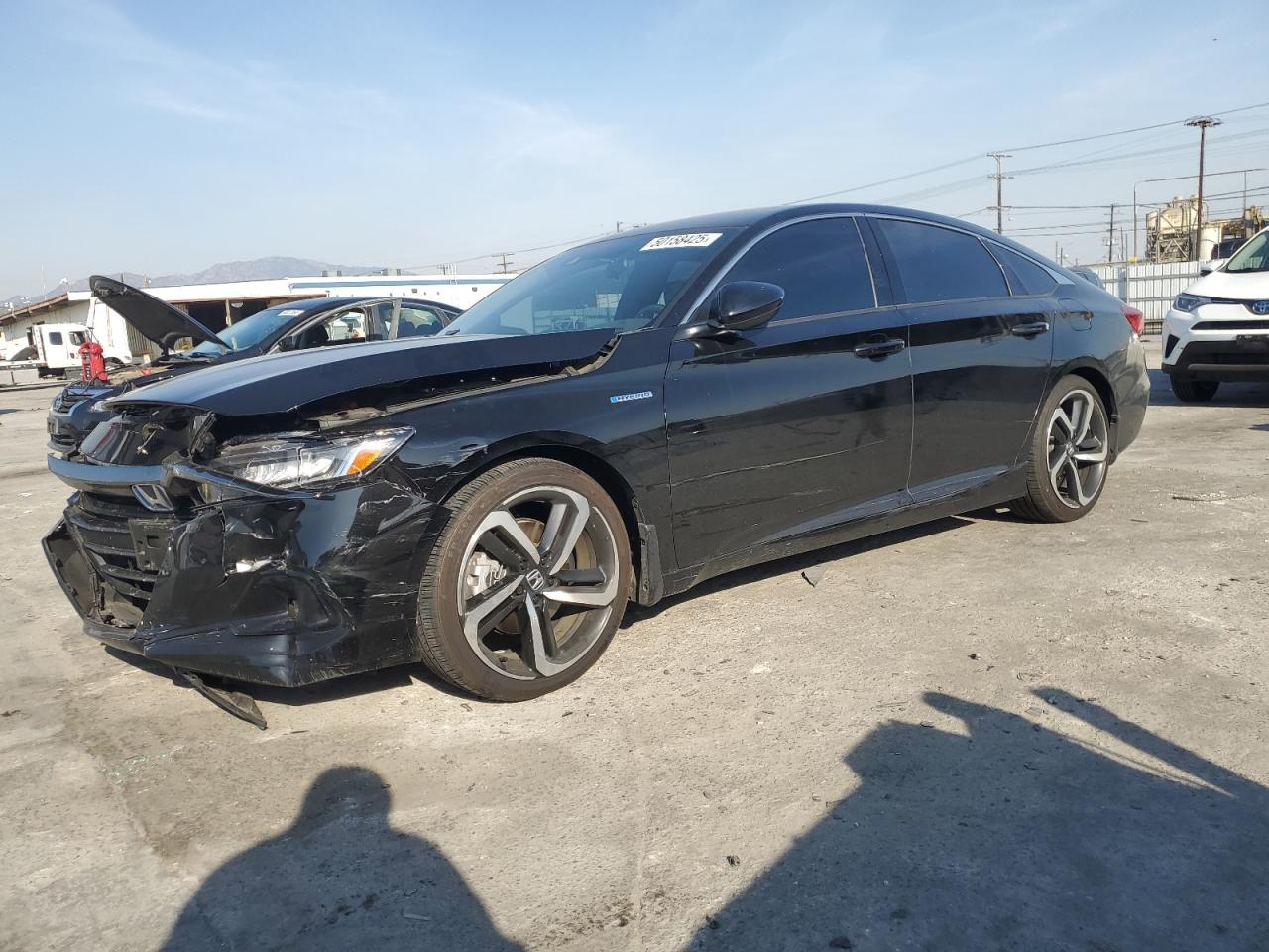 2022 HONDA ACCORD HYBRID SPORT VIN:1HGCV3F25NA024645