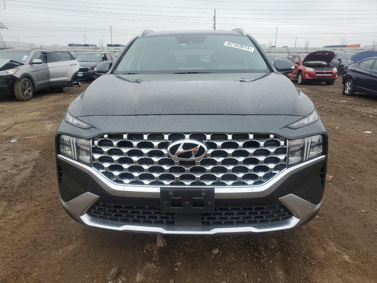 2022 HYUNDAI SANTA FE SEL VIN:5NMS6DAJ9NH412401