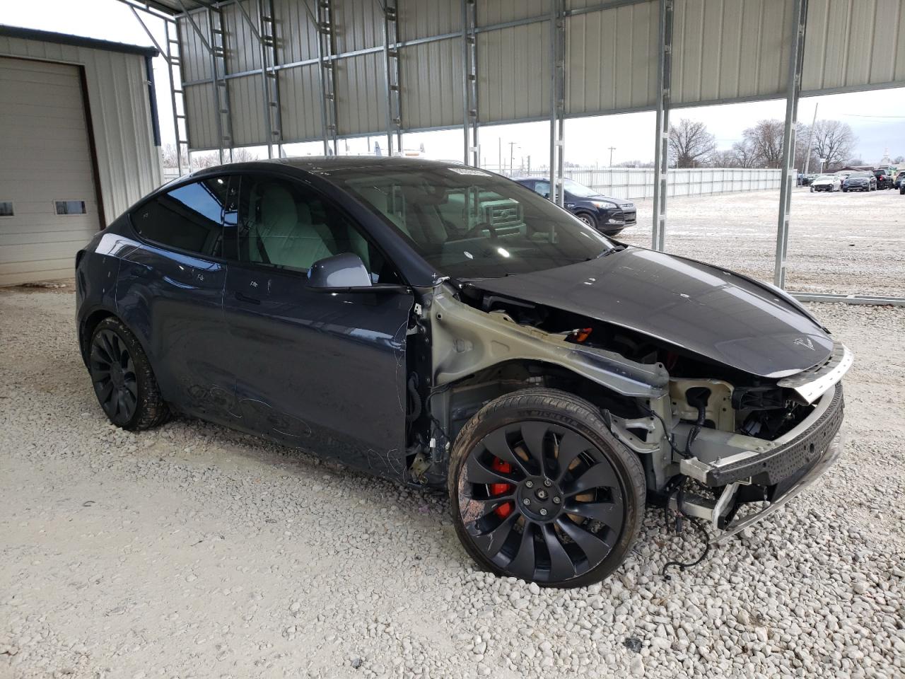 2022 TESLA MODEL Y  VIN:7SAYGDEF4NF541342