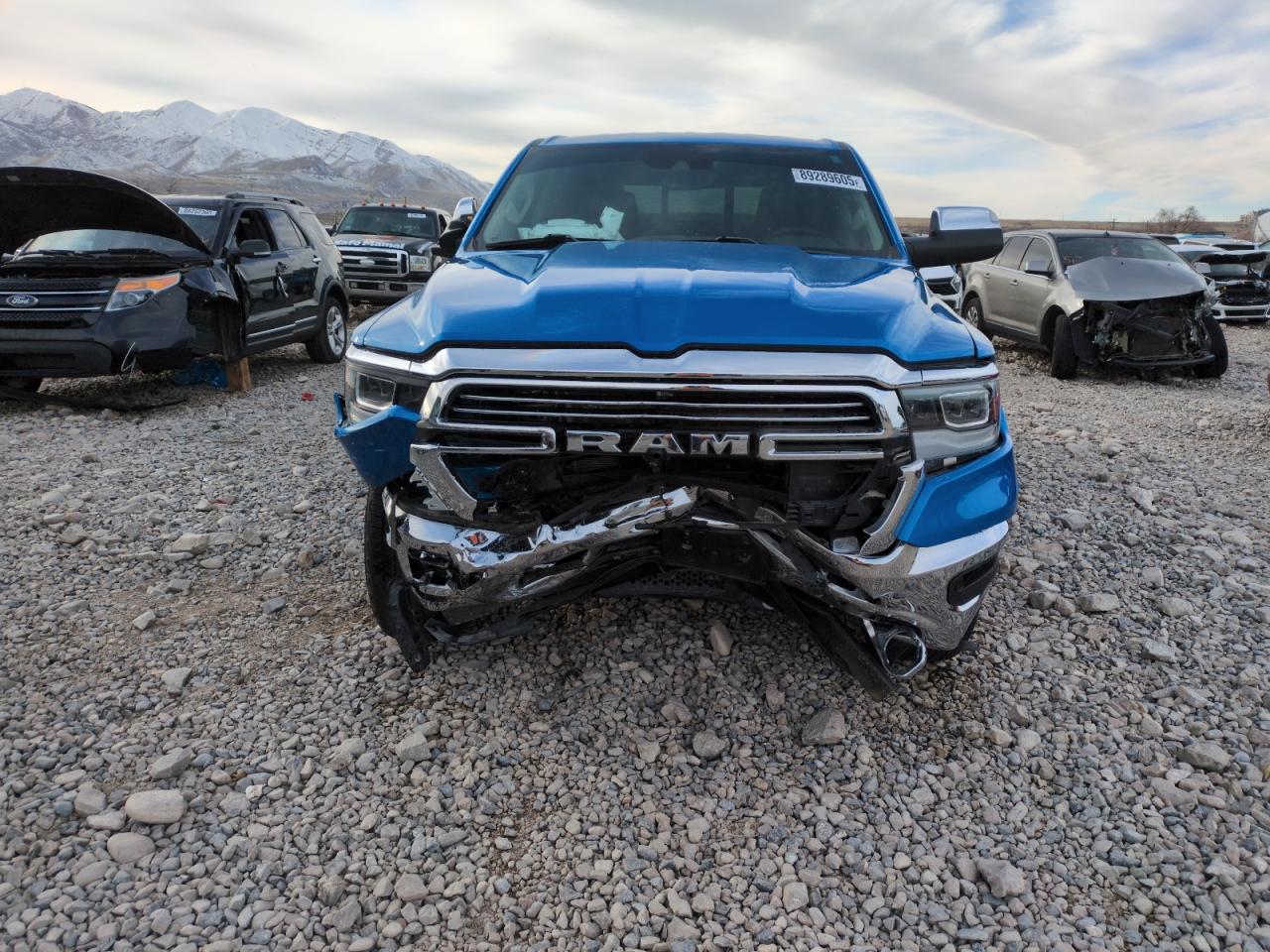 2022 RAM 1500 LARAMIE VIN:1C6SRFJM3NN319185