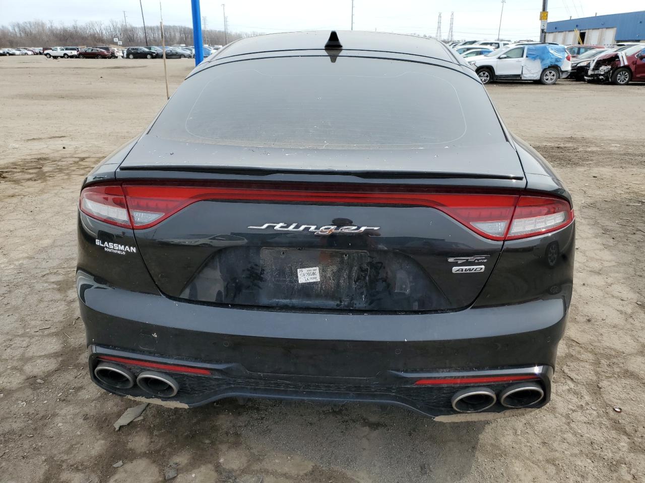 2022 KIA STINGER GT LINE VIN:KNAE35LD1N6110209
