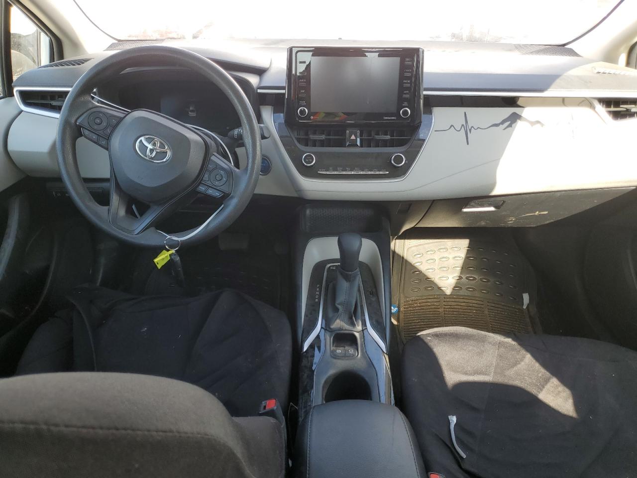 2022 TOYOTA COROLLA LE VIN:JTDEAMDE1NJ036409