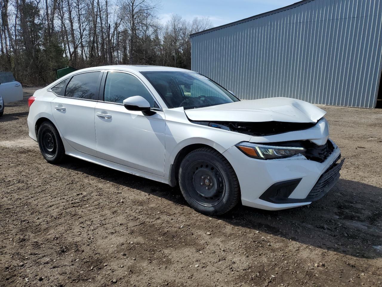 2022 HONDA CIVIC EX VIN:2HGFE2F31NH116272