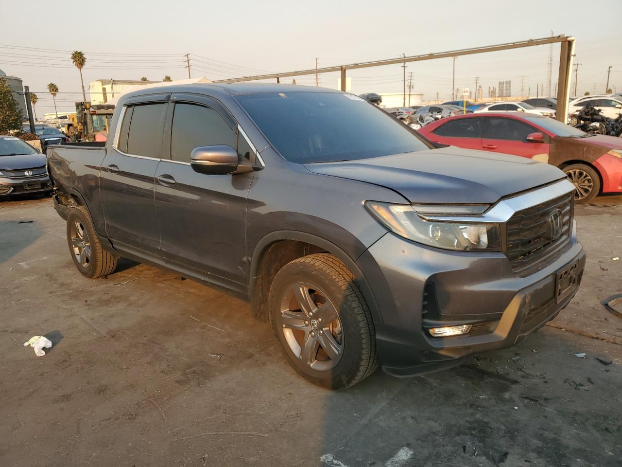 2022 HONDA RIDGELINE RTL VIN:5FPYK3F5XNB033220