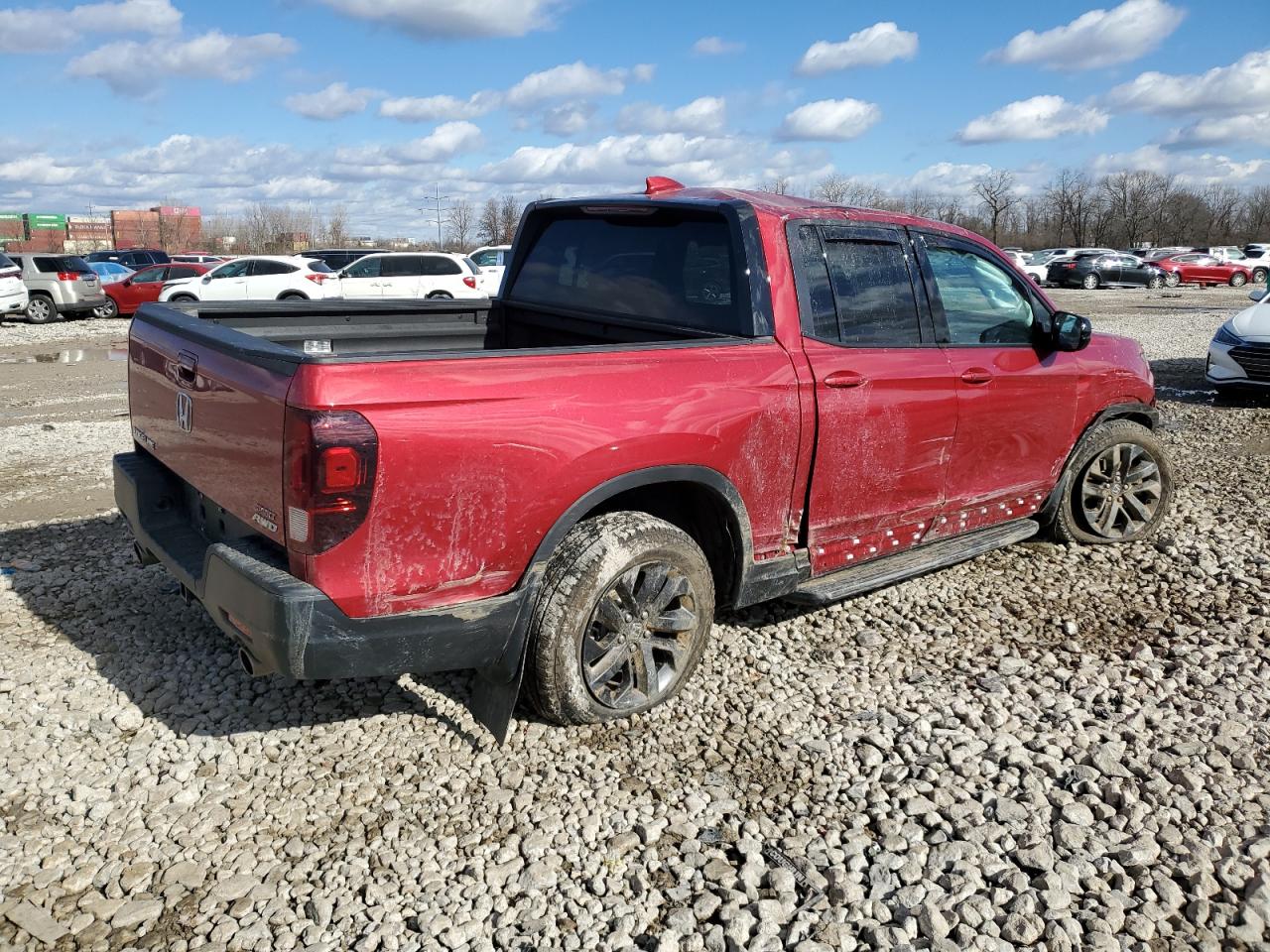 2023 HONDA RIDGELINE SPORT VIN:5FPYK3F1XPB049904