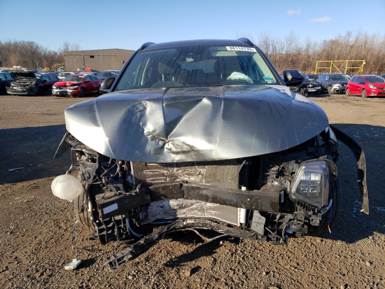 2022 HYUNDAI TUCSON SEL VIN:5NMJBCAE3NH084347