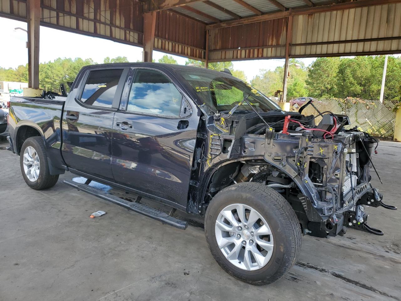 2022 CHEVROLET SILVERADO K1500 CUSTOM VIN:1GCPDBEK9NZ577198