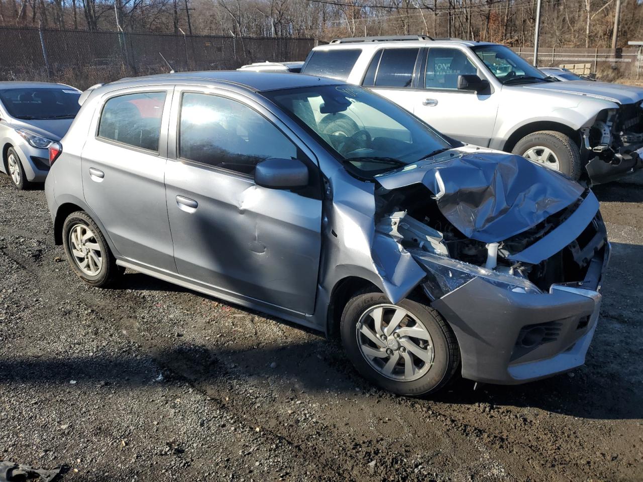 2023 MITSUBISHI MIRAGE ES VIN:ML32AUHJXPH000757