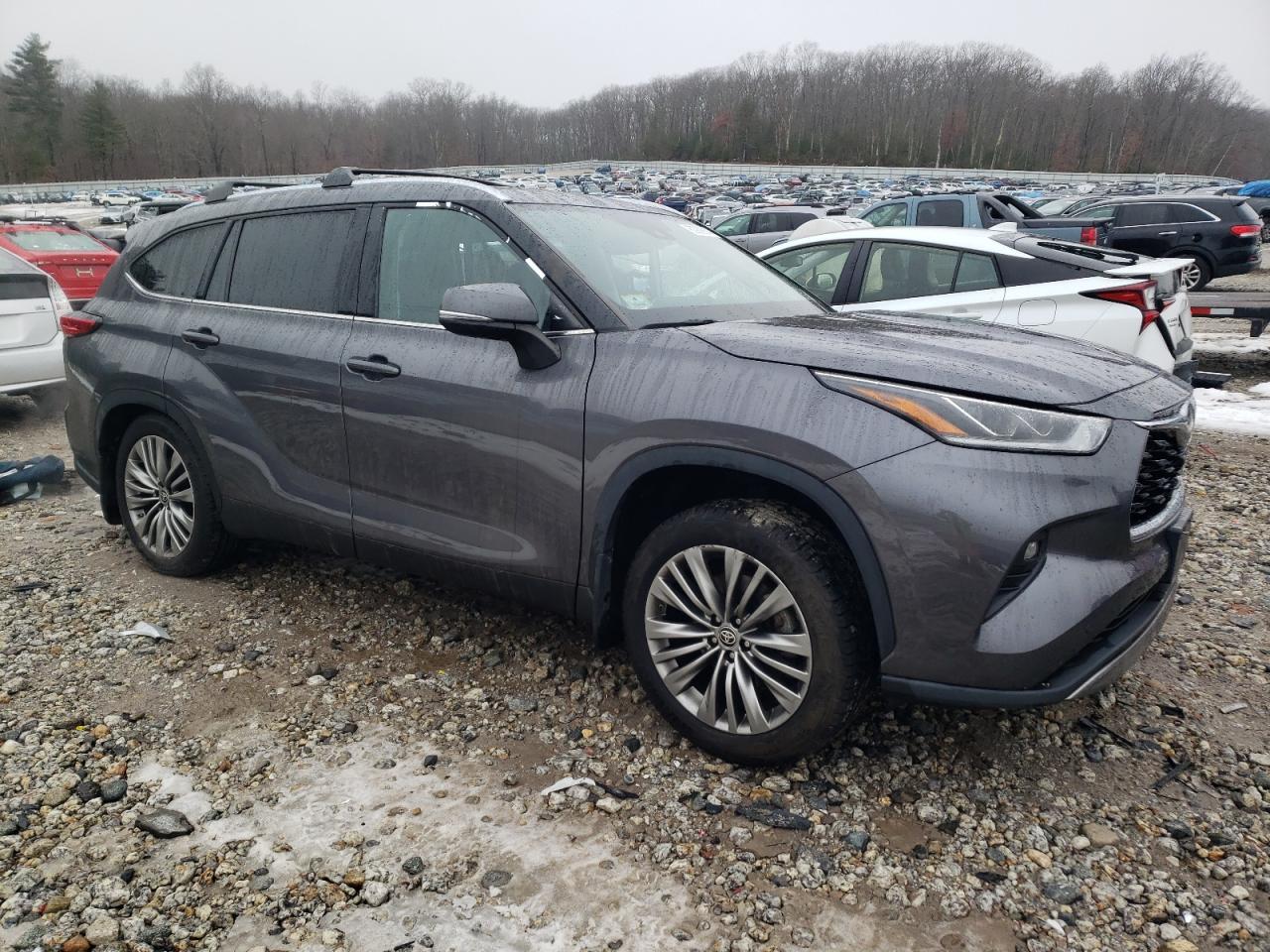 2022 TOYOTA HIGHLANDER PLATINUM VIN:5TDFZRBH7NS182601