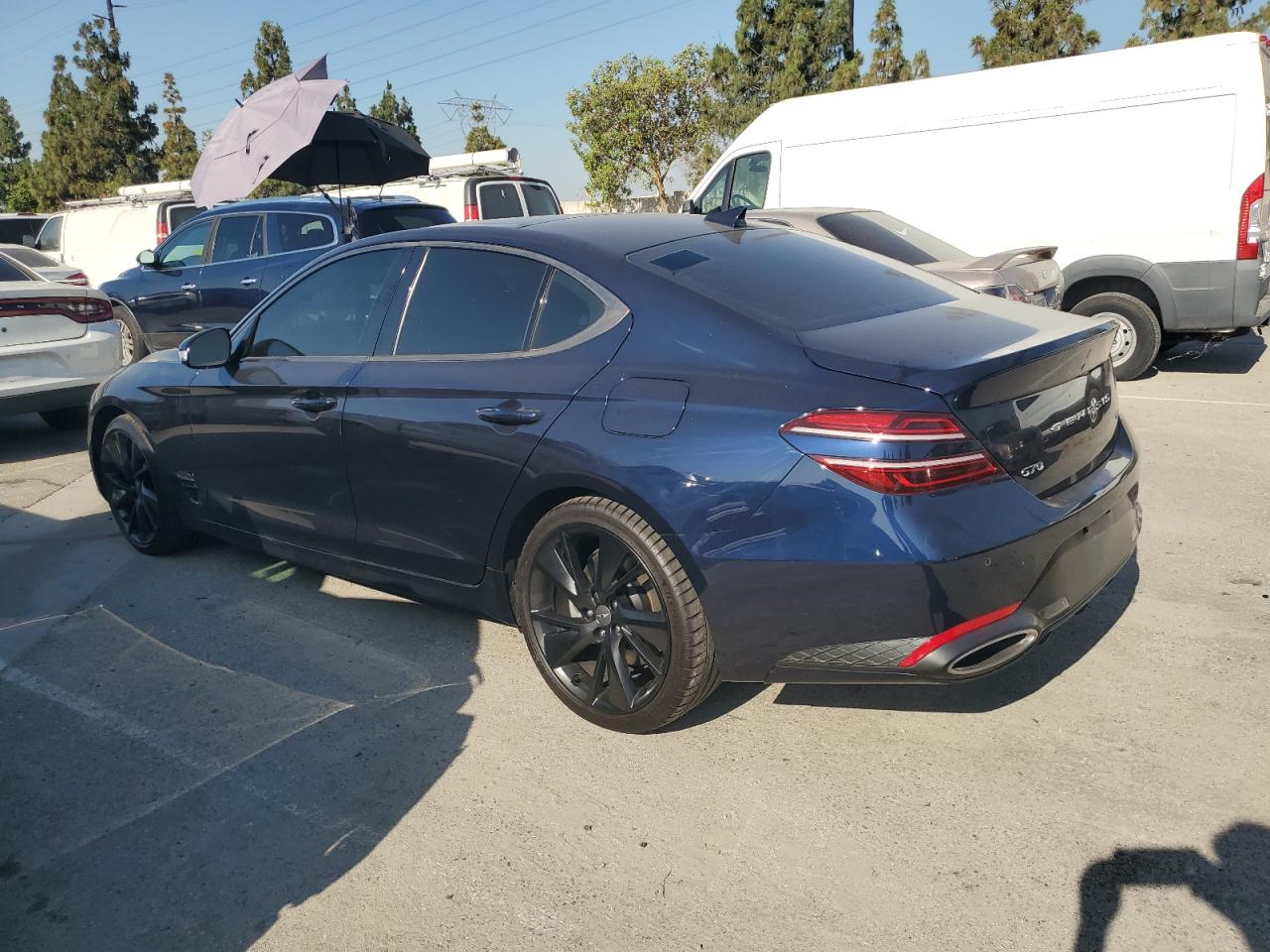 2023 GENESIS G70 BASE VIN:KMTG54TE6PU120758