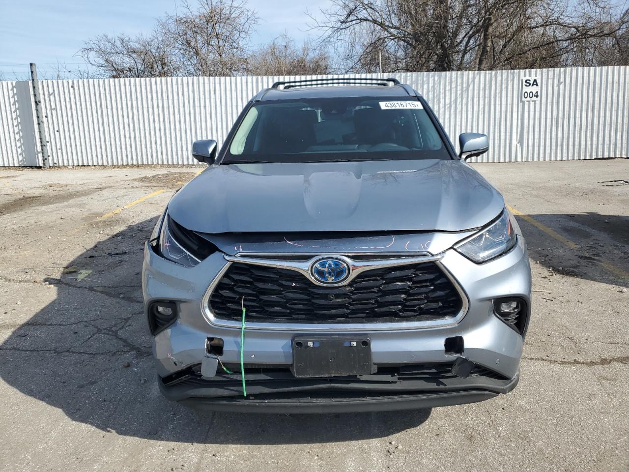 2023 TOYOTA HIGHLANDER HYBRID LIMITED VIN:5TDXBRCH8PS597517