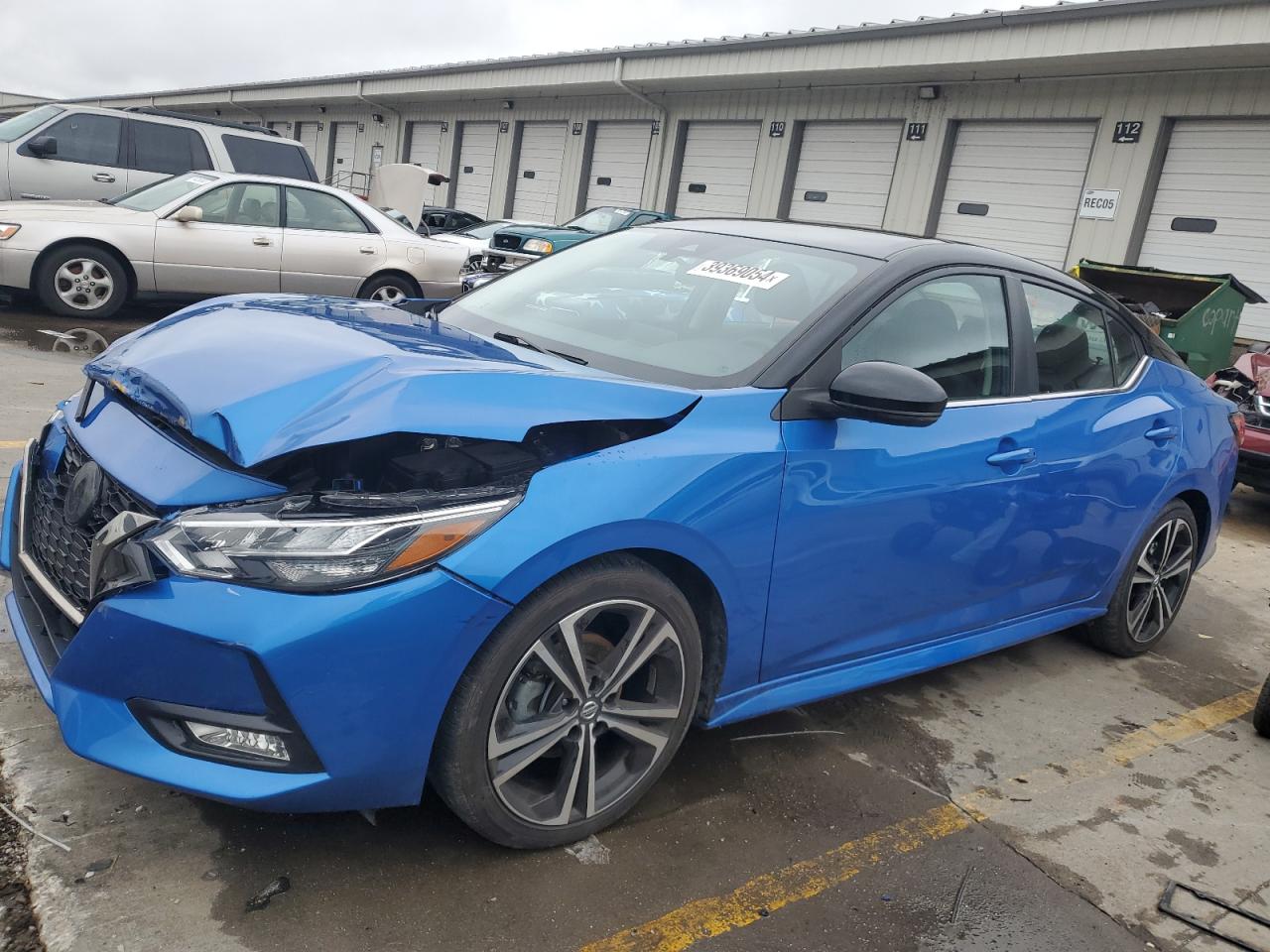 2022 NISSAN SENTRA SR VIN:3N1AB8DV9NY267110