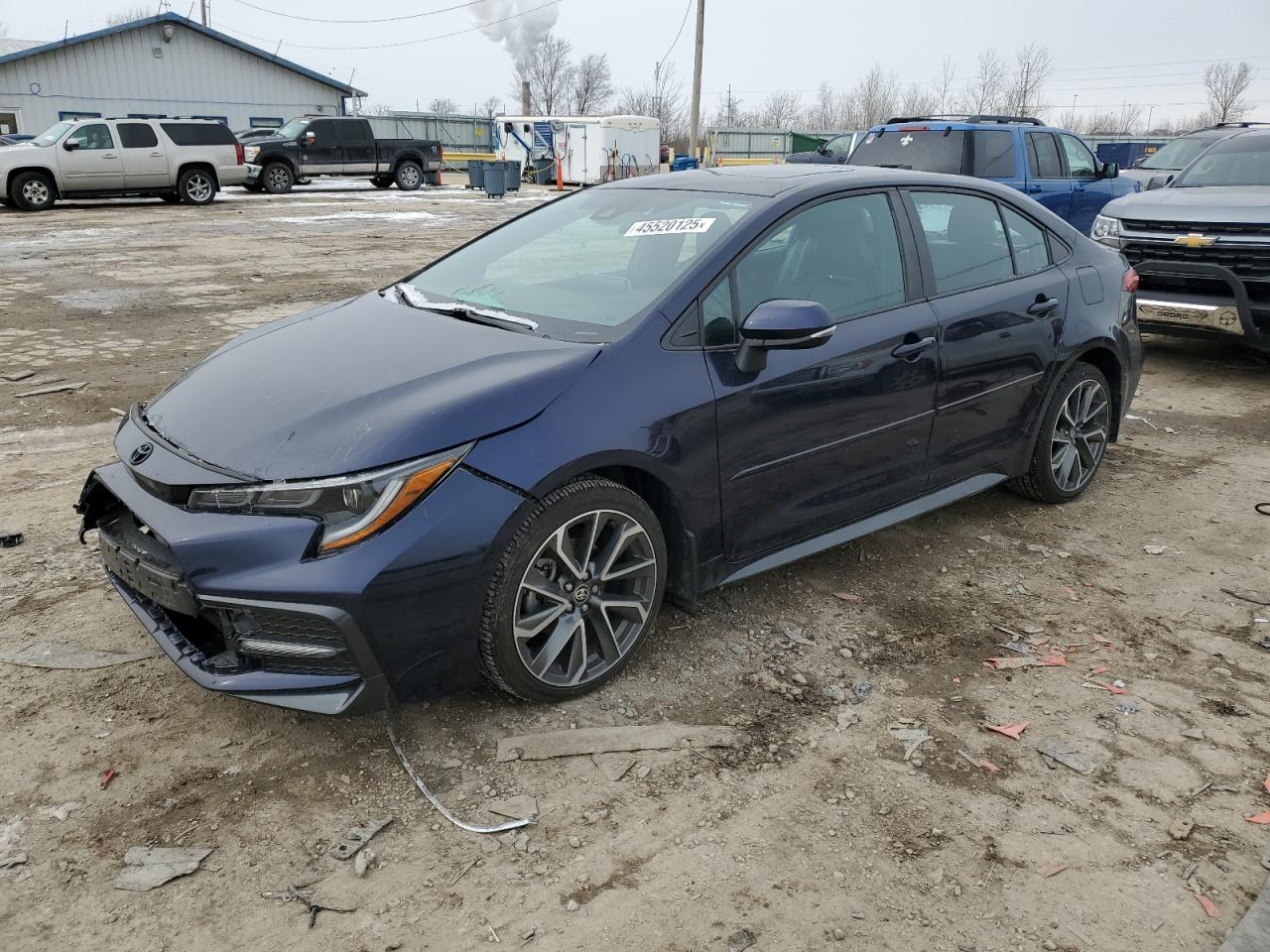 2022 TOYOTA COROLLA XSE VIN:5YFT4MCE8NP117094