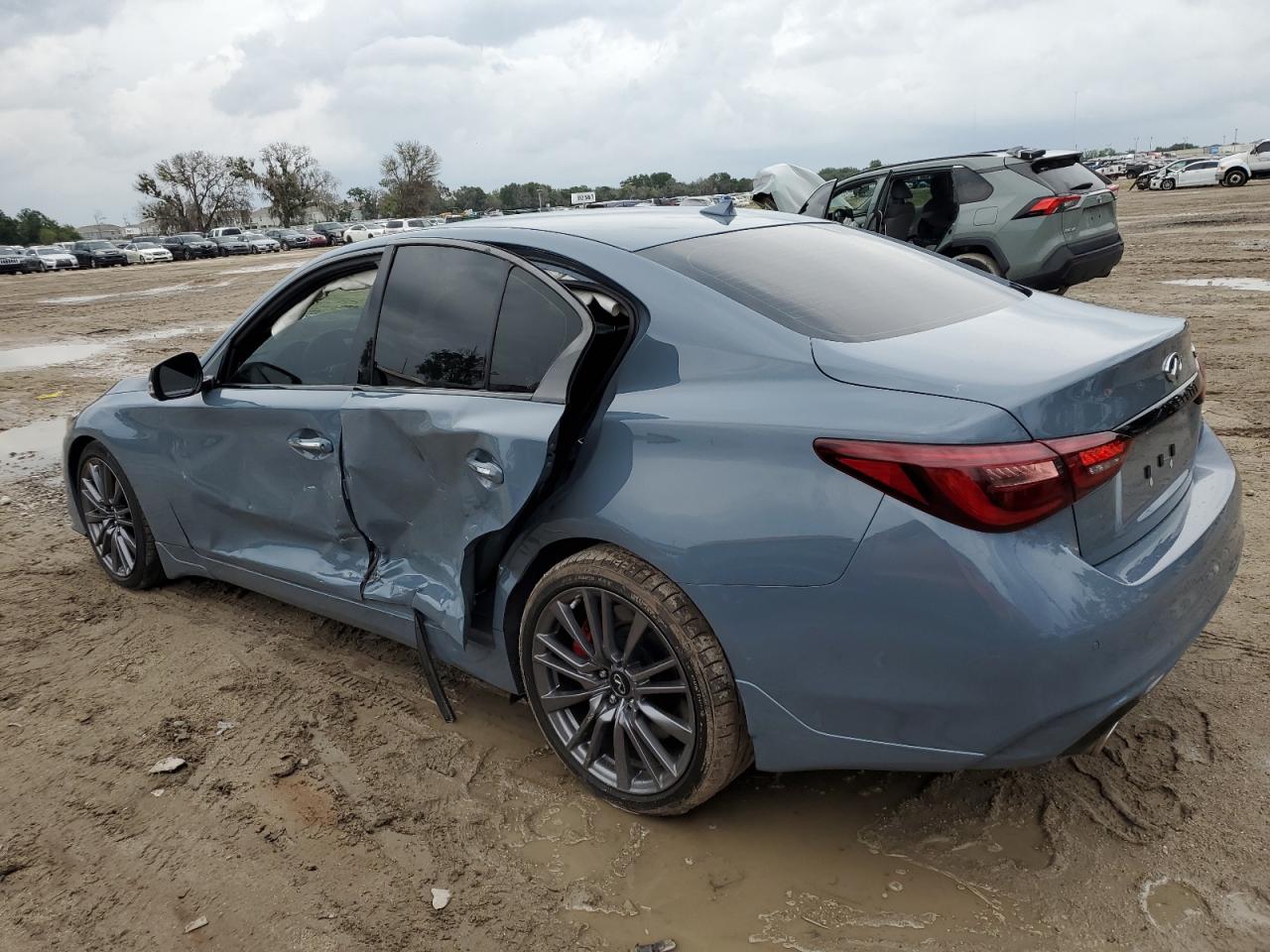 2022 INFINITI Q50 RED SPORT 400 VIN:JN1FV7DP7NM370229