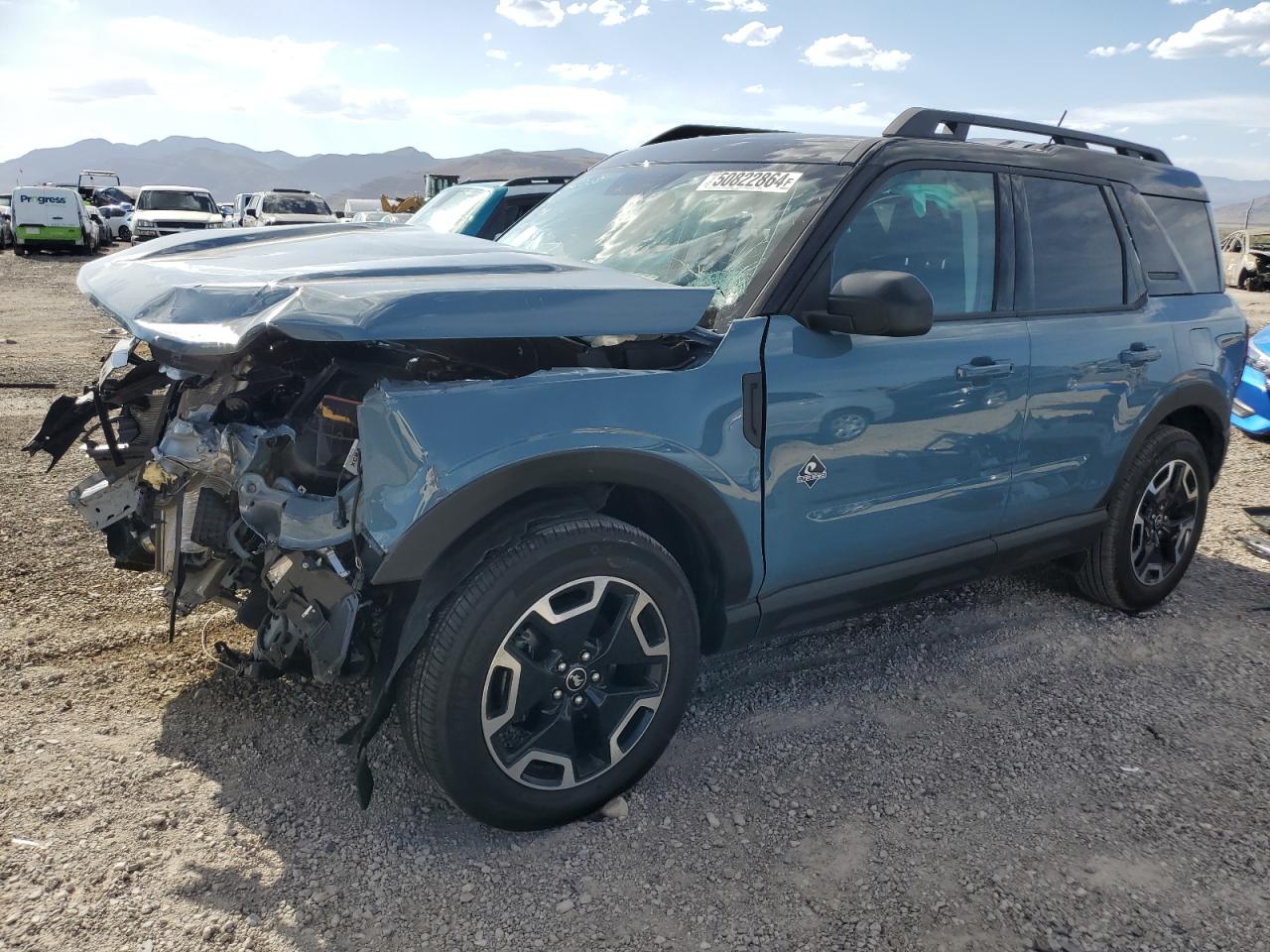 2022 FORD BRONCO SPORT OUTER BANKS VIN:3FMCR9C69NRD88341