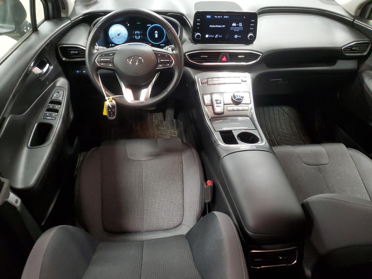 2022 HYUNDAI SANTA FE SEL VIN:5NMS6DAJ2NH425782