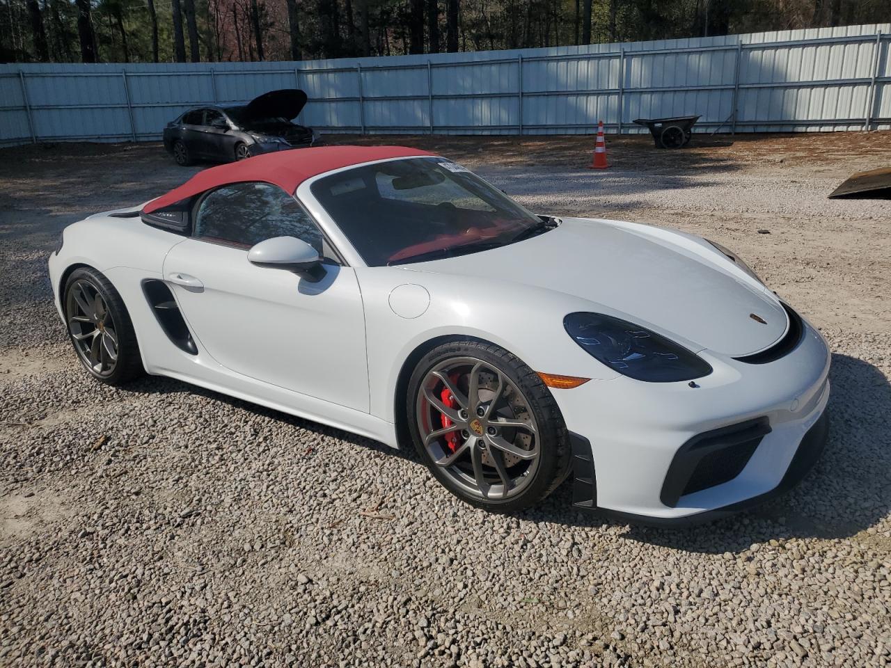 2022 PORSCHE BOXSTER SPYDER VIN:WP0CC2A8XNS235344