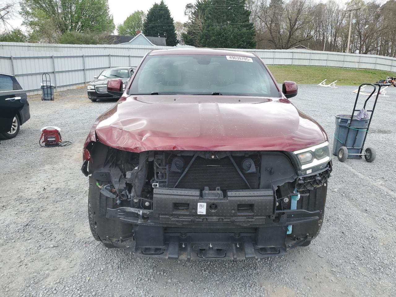 2022 DODGE DURANGO GT VIN:1C4RDJDG0NC219748