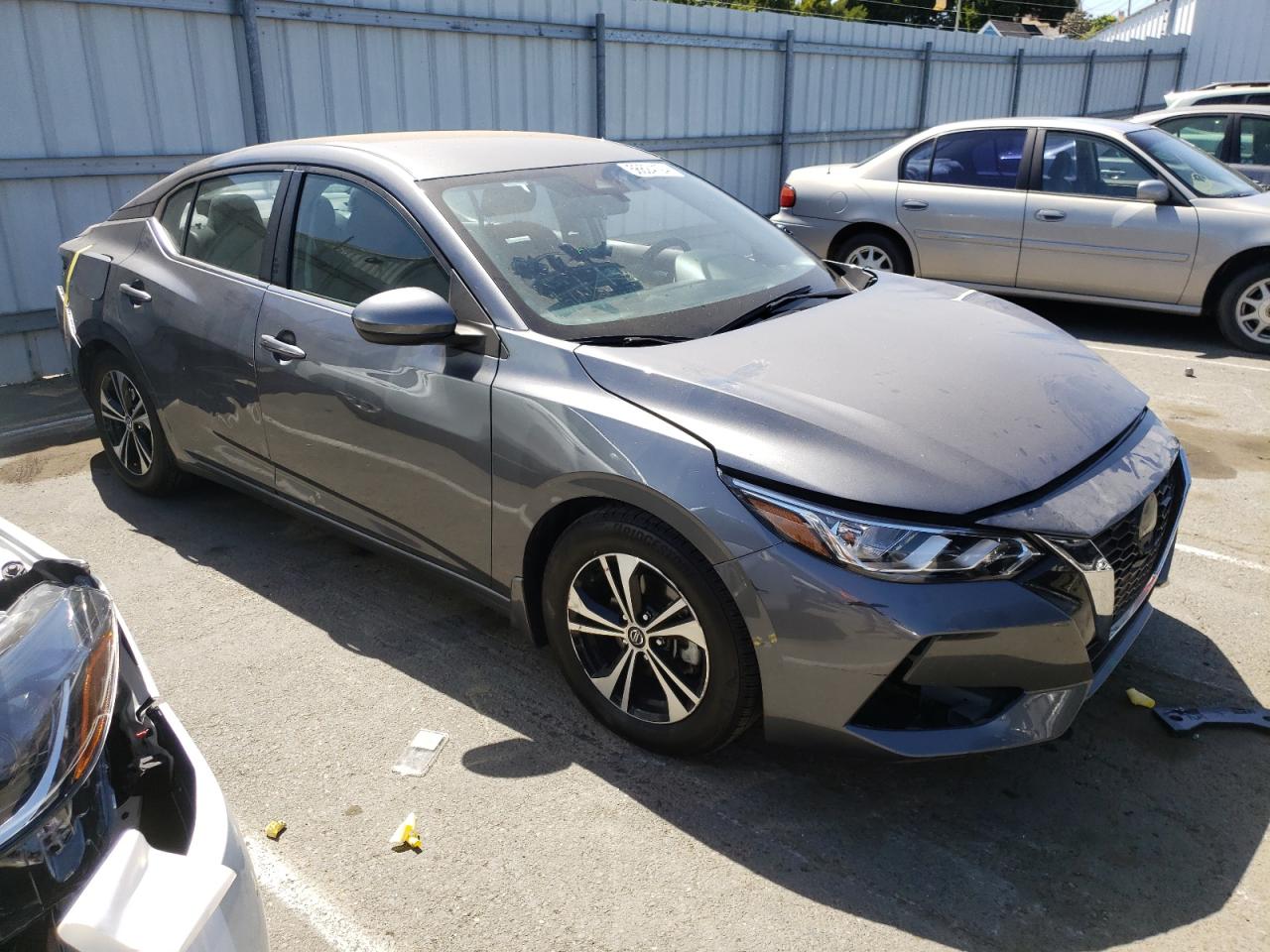 2022 NISSAN SENTRA SV VIN:3N1AB8CV0NY296464