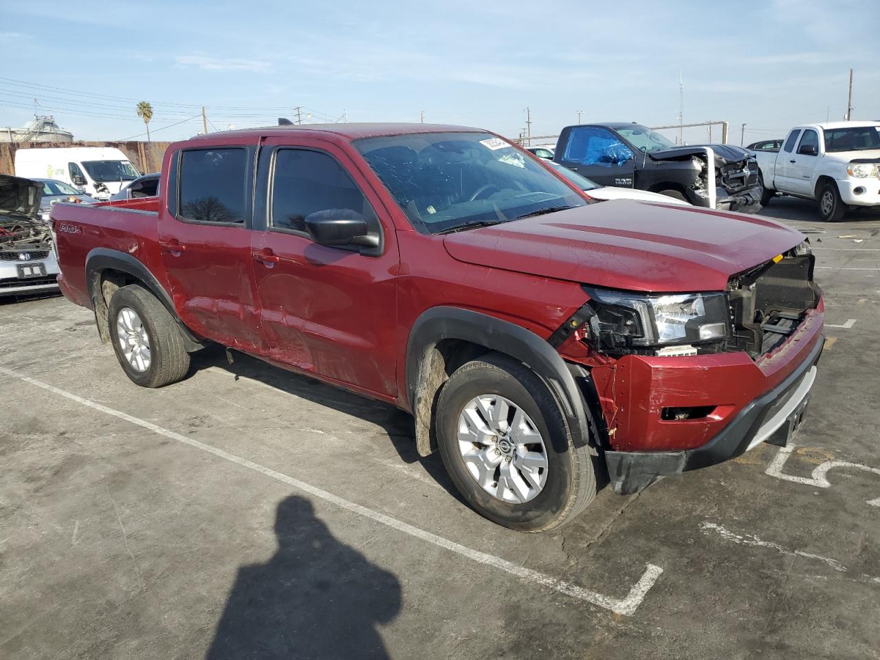 2022 NISSAN FRONTIER S VIN:1GCGSBE35G1353748