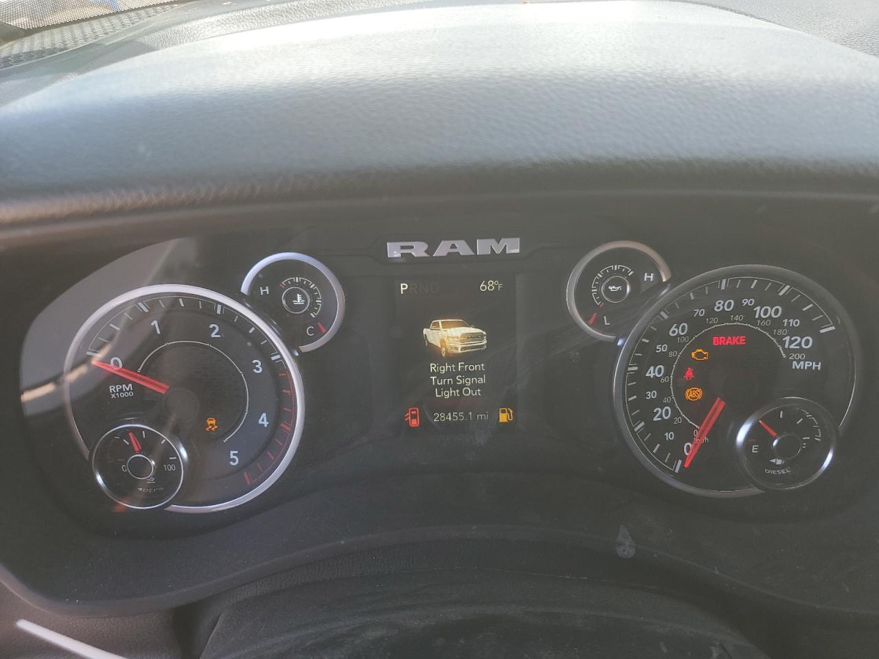 2023 RAM 2500 TRADESMAN VIN:3C6UR5HL3PG565956