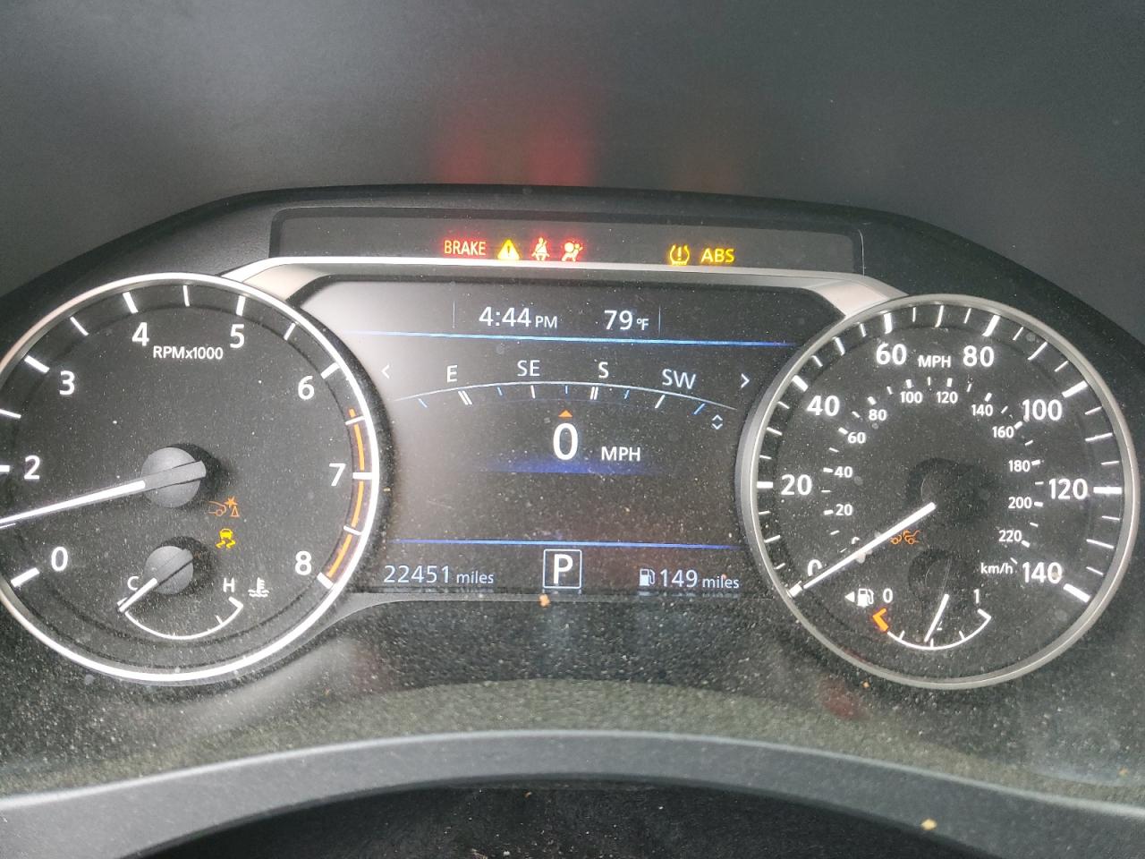 2023 NISSAN ALTIMA SR VIN:1N4BL4CV7PN300099