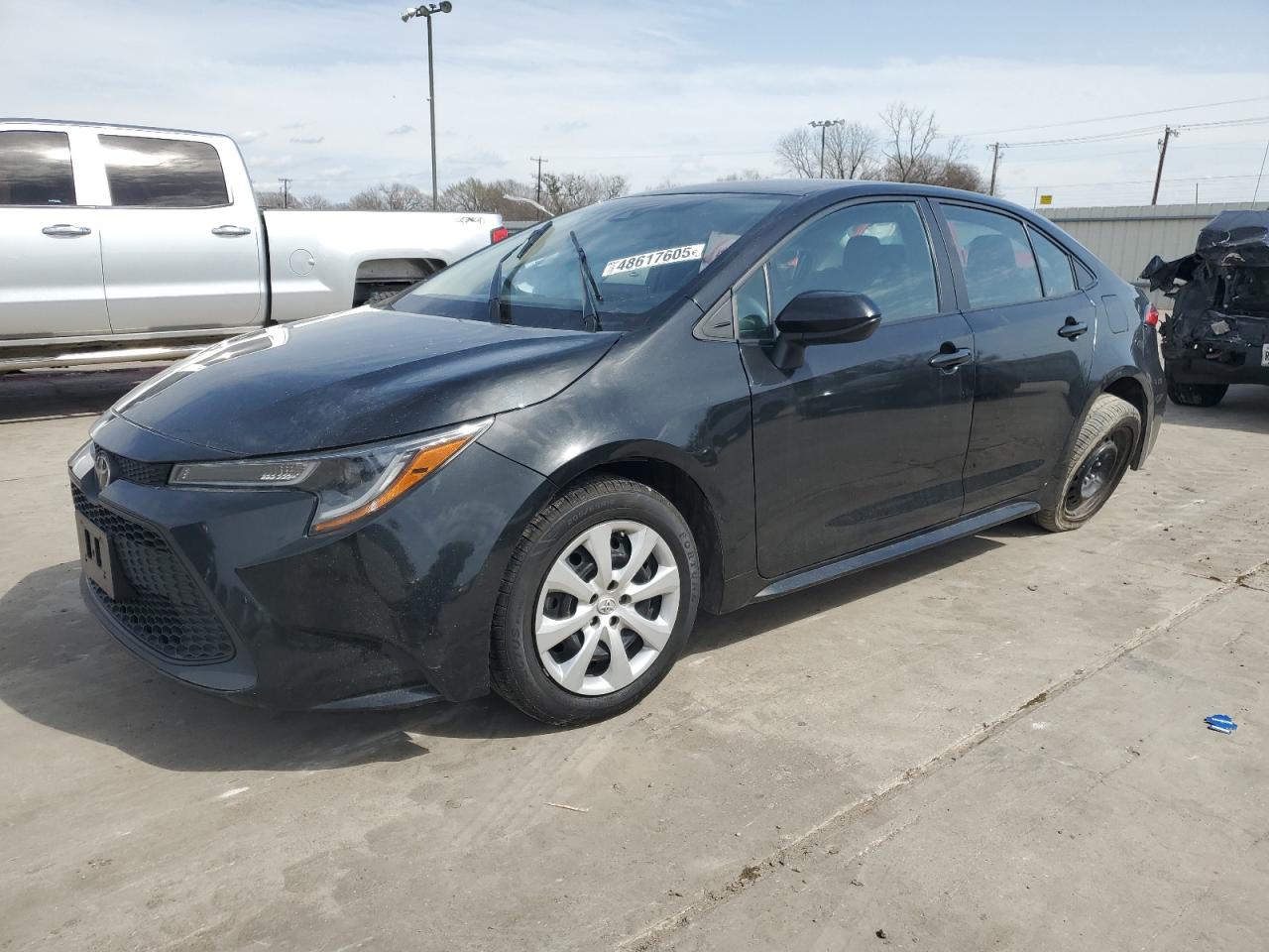 2022 TOYOTA COROLLA LE VIN:5YFEPMAE9NP342904