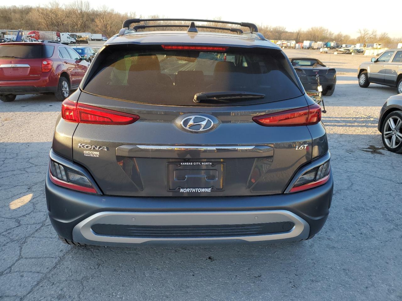 2022 HYUNDAI KONA LIMITED VIN:KM8K53A39NU816558