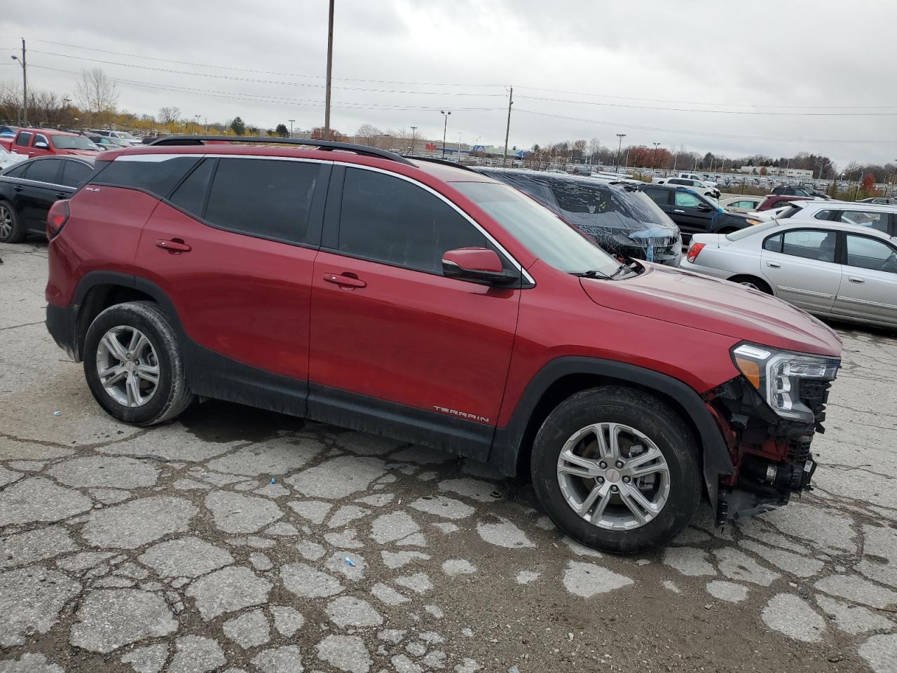 2022 GMC TERRAIN SLE VIN:3GKALMEV0NL121889