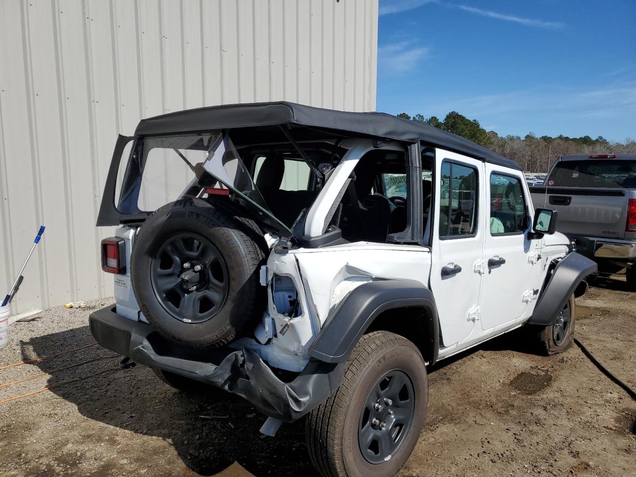 2022 JEEP WRANGLER UNLIMITED SPORT VIN:1C4HJXDG8NW224766