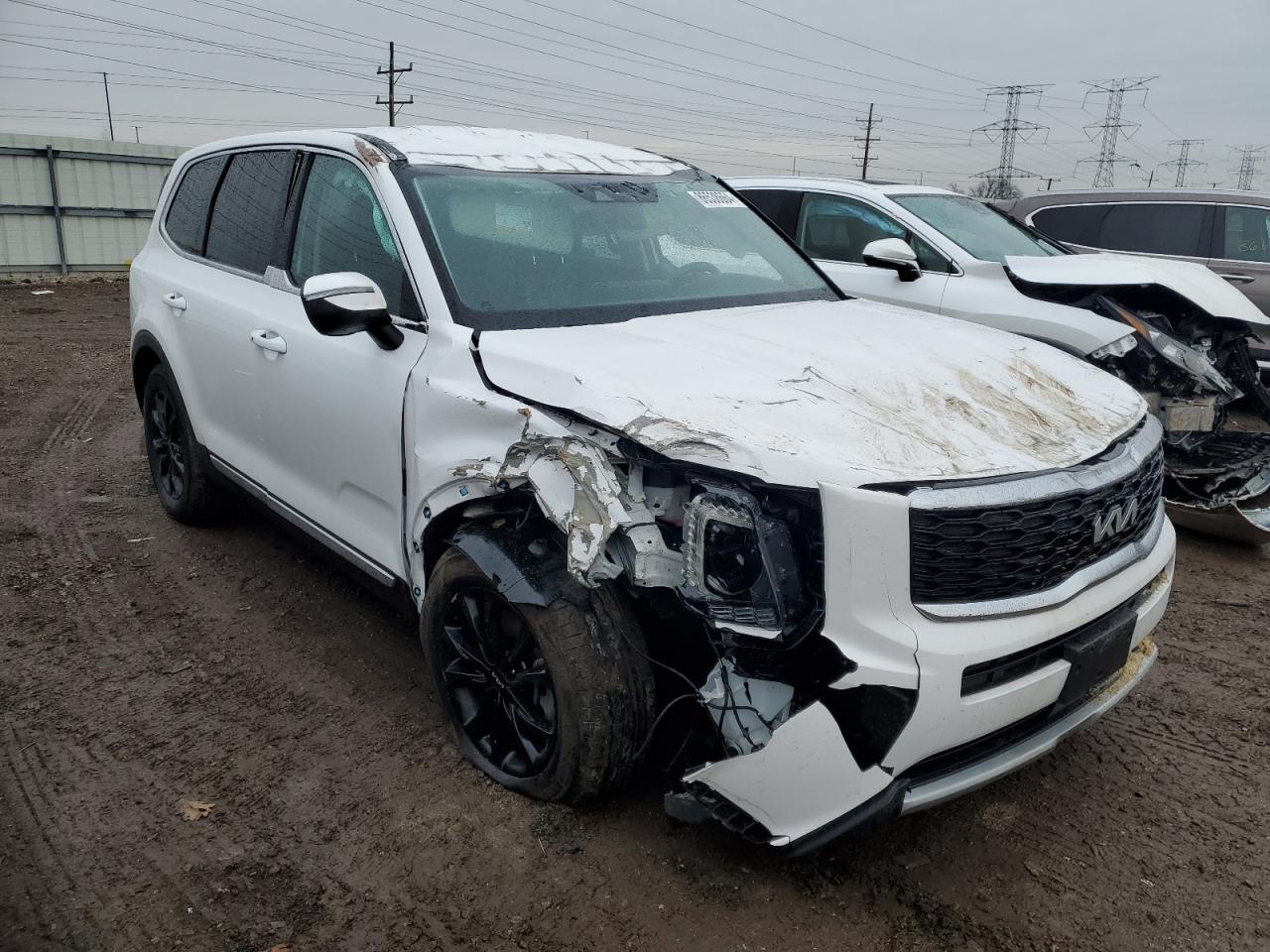 2022 KIA TELLURIDE LX VIN:5XYP2DHC9NG282137