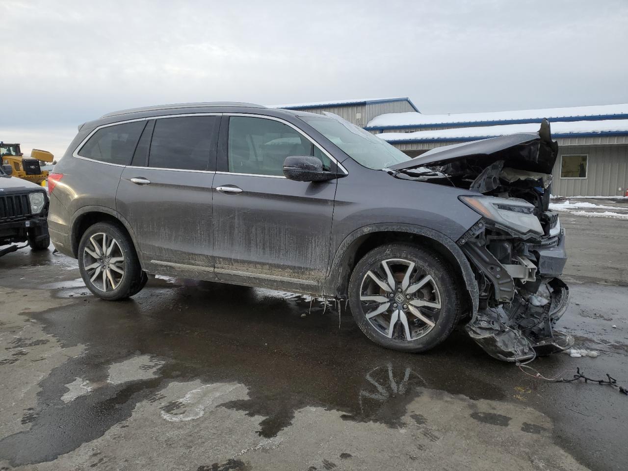 2022 HONDA PILOT TOURING VIN:5FNYF6H64NB014327