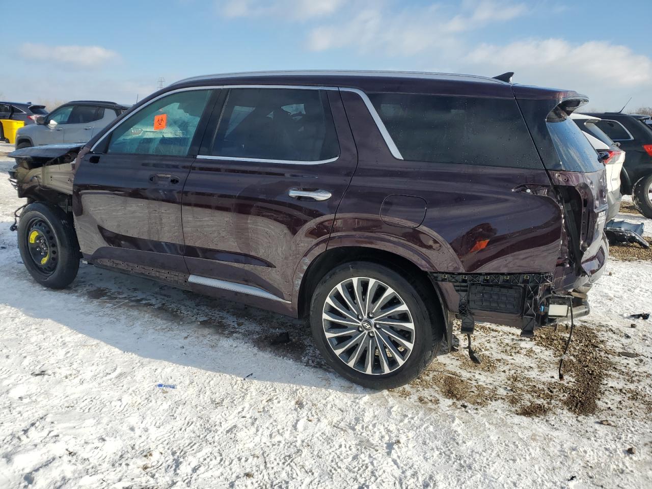 2023 HYUNDAI PALISADE CALLIGRAPHY VIN:KM8R7DGE2PU606443