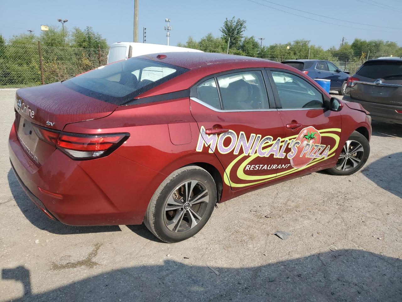 2022 NISSAN SENTRA SV VIN:3N1AB8CV9NY247084