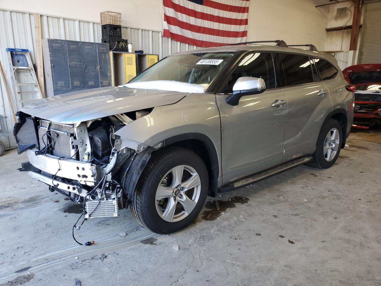2022 TOYOTA HIGHLANDER L VIN:5TDZZRAH2NS551332