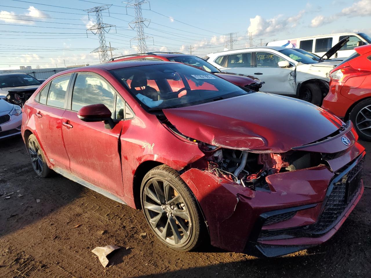 2024 TOYOTA COROLLA LE VIN:JTDBDMHE8RJ008357