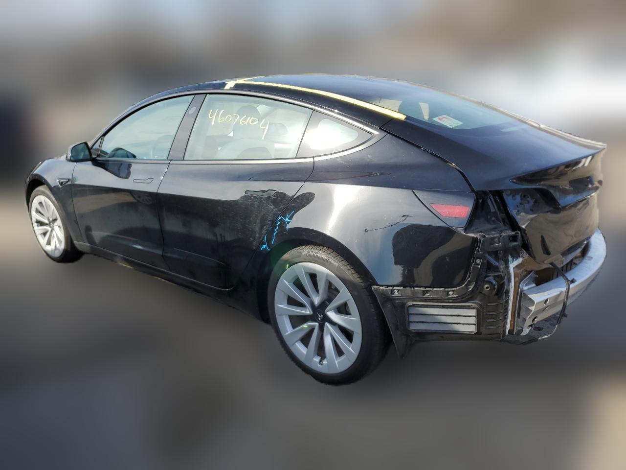 2022 TESLA MODEL 3  VIN:5YJ3E1EB3NF176175