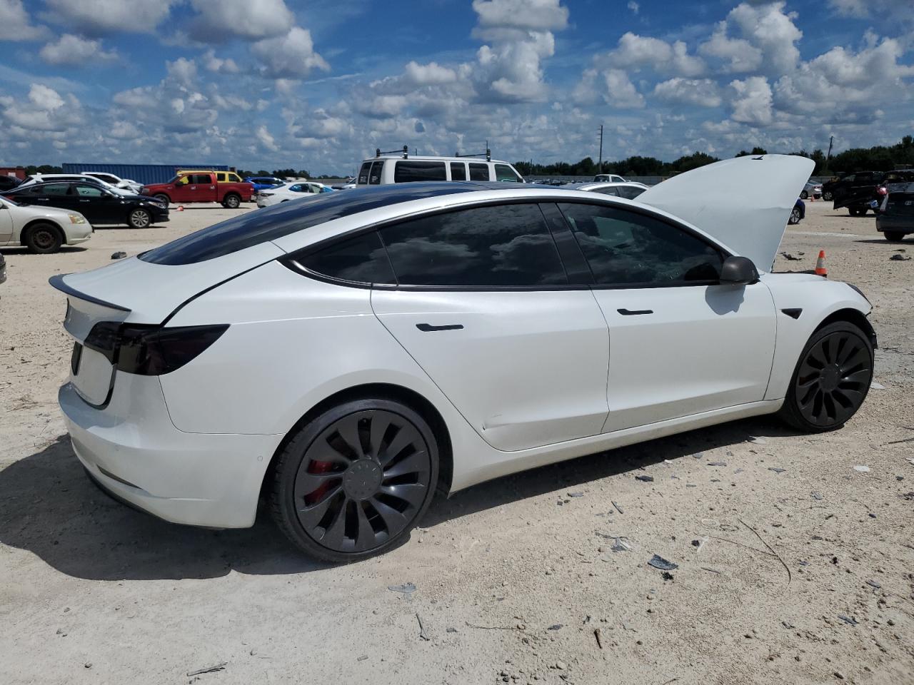 2022 TESLA MODEL 3  VIN:5YJ3E1EC0NF314795